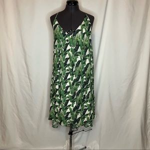 Rebecca minkoff palm leaf dress